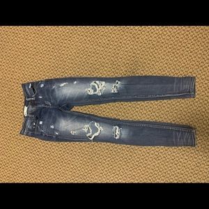 MUDD ripped stretch skinny jeans size 1